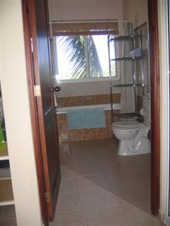 Mezzanine bathroom off bedroom